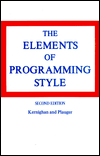 The Elements of Programming Style