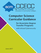 ACM Computer Science Curricular Guidance for Associate-Degree Transfer Programs with Infused Cybersecurity